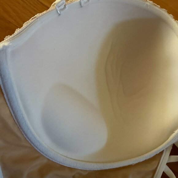 Cacique Multi-way Boost Bra Corset Style White Lace Bra Size 42 DDD - Picture 11 of 12